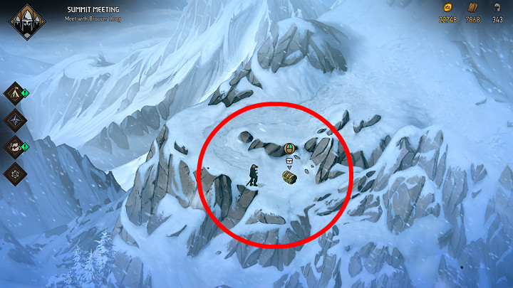 Ostatnią skrzynię ze skarbem znajdziesz na najwyższym szczycie Mahakamu - Wojna Krwi: Mahakam, Mapa skarbów - Wojna Krwi Wiedźmińskie Opowieści - poradnik do gry