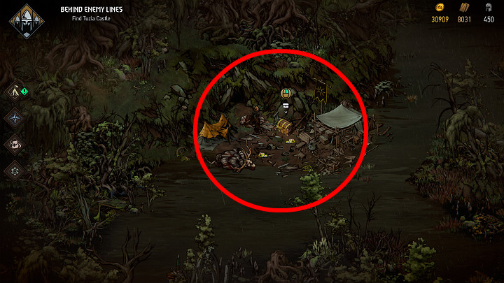 Trzeci skarb w Angren będzie dostępny dopiero po pokonaniu nieprzyjaciela - Wojna Krwi: Angren, Mapa skarbów - Wojna Krwi Wiedźmińskie Opowieści - poradnik do gry