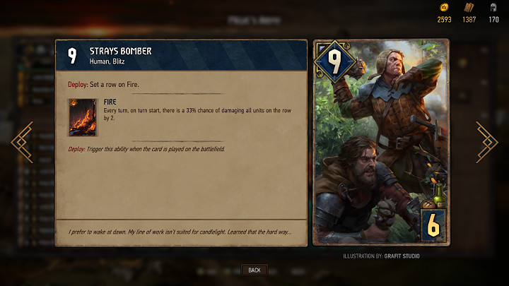 Do swojej talii możesz dodać także jednostki, które są w stanie wywołać dodatkowy efekt - Wojna Krwi: Rodzaje jednostek, sztandary, gadżety - Wojna Krwi Wiedźmińskie Opowieści - poradnik do gry