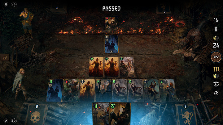 Każdą rundę możesz wygrać poprzez przewagę punktową - Wojna Krwi: Zasady walki - Wojna Krwi Wiedźmińskie Opowieści - poradnik do gry