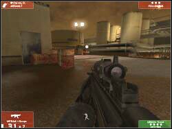 Wpadniesz tu na swego pierwszego przeciwnika - Zadanie 1 - OPIS PRZEJŚCIA - Tom Clancys Rainbow Six 3: Raven Shield - poradnik do gry