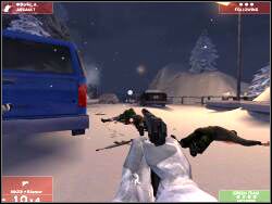 Dobrze by było wychylić się, aby sprawdzić czy zabiłeś wszystkich - Zadanie 3 - OPIS PRZEJŚCIA - Tom Clancys Rainbow Six 3: Raven Shield - poradnik do gry