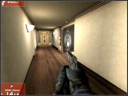 Pamiętaj jednak o tym, aby począwszy od tego momentu NIE hałasować - Zadanie 9 - OPIS PRZEJŚCIA - Tom Clancys Rainbow Six 3: Raven Shield - poradnik do gry