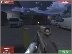 Oczyść kolejne pomieszczenia (maksymalnie wpadniesz na jeszcze jednego-dwóch wrogów) i skieruj się na zewnątrz - Zadanie 13 - OPIS PRZEJŚCIA - Tom Clancys Rainbow Six 3: Raven Shield - poradnik do gry