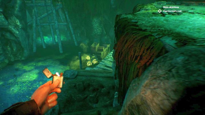 Na dole do zbadania jest butla z olejem. - Rozdział 4 - Tunele pod rezydencją Hawkinsów | Solucja Call of Cthulhu - Call of Cthulhu - poradnik do gry