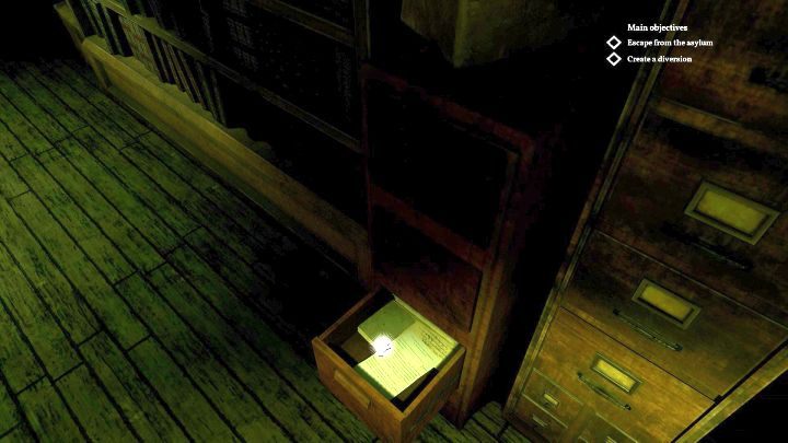 Drugi dokument do zbadania tutaj. - Rozdział 5 - Instytut Riverside | Solucja Call of Cthulhu - Call of Cthulhu - poradnik do gry