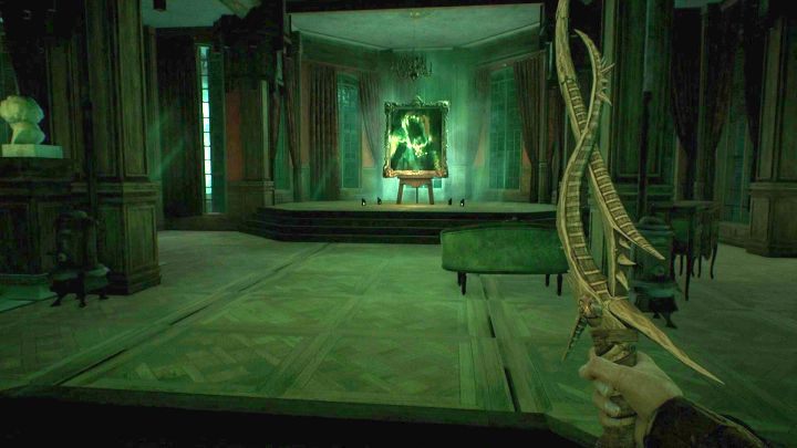 Szybko dobiegnij do płótna i je zniszcz. - Rozdział 6 - Posiadłość Hawkinsów i Sandersa | Solucja Call of Cthulhu - Call of Cthulhu - poradnik do gry