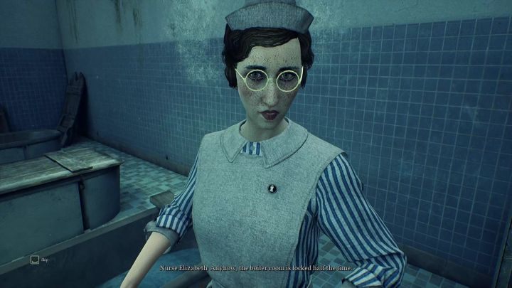 Pielęgniarka Elizabeth. - Rozdział 8 - Instytut Riverside | Solucja Call of Cthulhu - Call of Cthulhu - poradnik do gry
