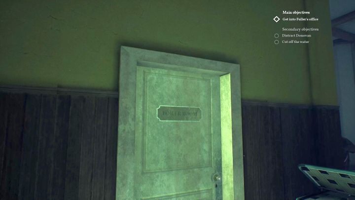 Wejście do kotłowni. - Rozdział 8 - Instytut Riverside | Solucja Call of Cthulhu - Call of Cthulhu - poradnik do gry