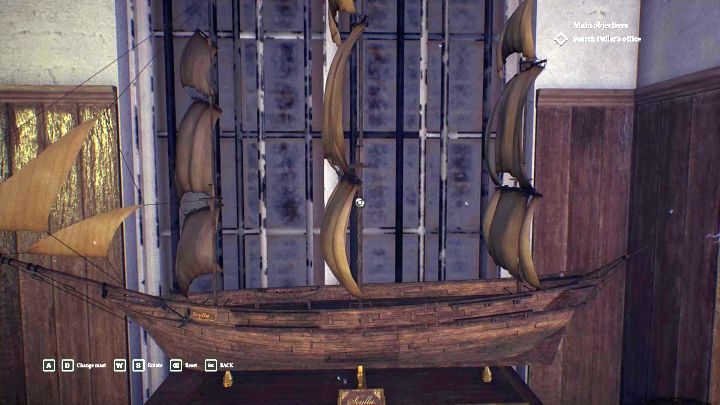 Prawidłowe ustawienie żagli statku. - Jak rozwiązać zagadkę z okrętem w rozdziale 8 Call of Cthulhu? - Call of Cthulhu - poradnik do gry