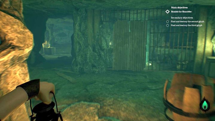 Drugi glif znajdziesz za ogrodzeniem. - Jak pokonać Tułacza w rozdziale 11 Call of Cthulhu? - Call of Cthulhu - poradnik do gry