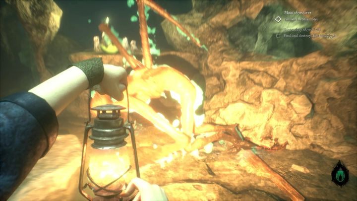 Wykorzystaj lampę, by osłabiać wroga i kieruj się do Drakea. - Jak pokonać Tułacza w rozdziale 11 Call of Cthulhu? - Call of Cthulhu - poradnik do gry