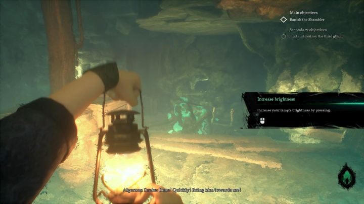 Osłabiaj wroga jeszcze podczas stania wewnątrz glifu. - Jak pokonać Tułacza w rozdziale 11 Call of Cthulhu? - Call of Cthulhu - poradnik do gry