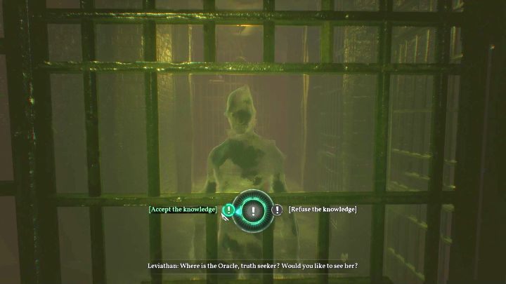 Wybierz teraz [Accept the knowledge], by osiągnięcie wpadło na Twoje konto. - Osiągnięcia i trofea w Call of Cthulhu - Call of Cthulhu - poradnik do gry