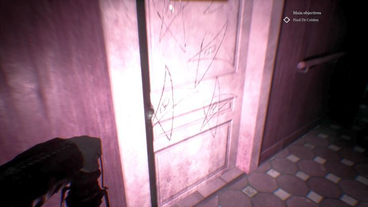 Pierwsze z kilku drzwi, które trzeba tutaj otworzyć. - Rozdział 9 - Instytut Riverside | Solucja Call of Cthulhu - Call of Cthulhu - poradnik do gry