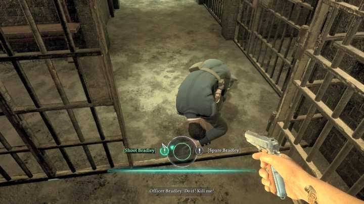 Rozdział rozpoczyna się rozmową z Oficerem Bradleyem. - Rozdział 12 - Port Darkwater | Solucja Call of Cthulhu - Call of Cthulhu - poradnik do gry