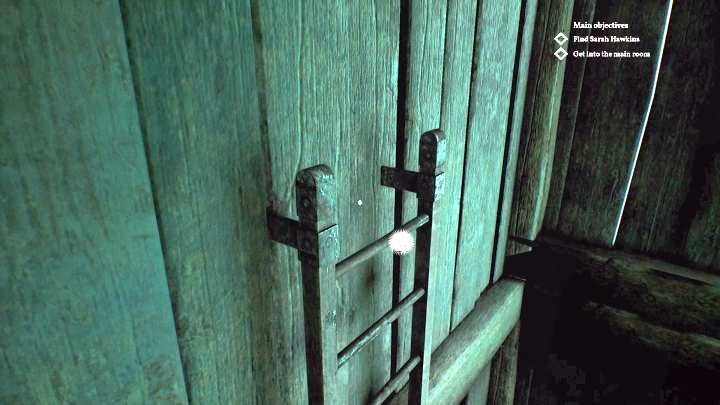 Drabina prowadząca na niższy poziom. - Rozdział 13 - Opuszczona stacja wielorybnicza | Solucja Call of Cthulhu - Call of Cthulhu - poradnik do gry