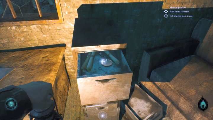 Klucz do biura, dzięki któremu dostaniesz się do pomieszczenia na piętrze. - Rozdział 13 - Opuszczona stacja wielorybnicza | Solucja Call of Cthulhu - Call of Cthulhu - poradnik do gry