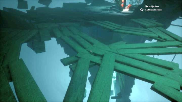 Właściwa kładka, po której można iść. - Rozdział 13 - Opuszczona stacja wielorybnicza | Solucja Call of Cthulhu - Call of Cthulhu - poradnik do gry