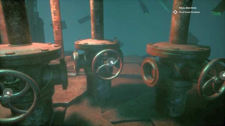 Prawidłowy zawór, który musisz przekręcić. - Rozdział 13 - Opuszczona stacja wielorybnicza | Solucja Call of Cthulhu - Call of Cthulhu - poradnik do gry