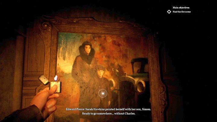 Jeden z wielu obiektów do zbadnia. - Rozdział 3 - Ogrody w posiadłości rodziny Hawkins | Solucja Call of Cthulhu - Call of Cthulhu - poradnik do gry