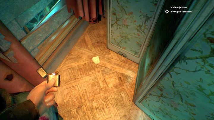 Notatka skryta za parawanem. - Rozdział 3 - Ogrody w posiadłości rodziny Hawkins | Solucja Call of Cthulhu - Call of Cthulhu - poradnik do gry