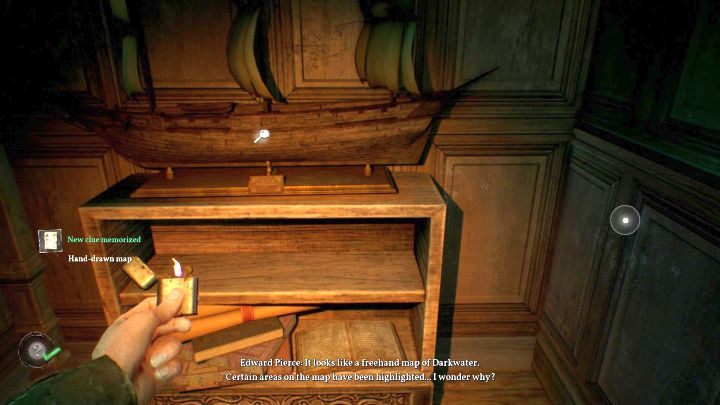 Kolejne przedmioty do zbadania. - Rozdział 3 - Ogrody w posiadłości rodziny Hawkins | Solucja Call of Cthulhu - Call of Cthulhu - poradnik do gry