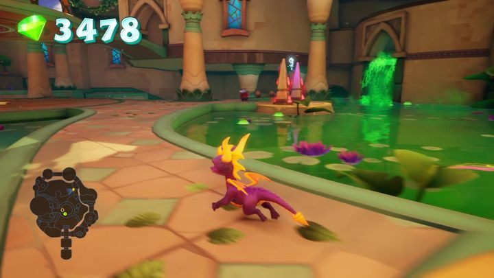Sposób odblokowania: Nie odnieś obrażeń w zdradzieckich wodach w Zacienionej Oazie - Trofea w Spyro 2: Riptos Rage! - Spyro Reignited Trilogy - poradnik do gry
