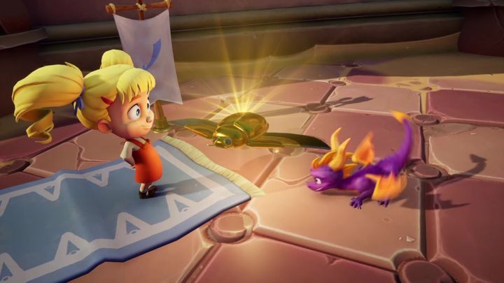 Aby zdobyć Szmaragdowy Skarabeusz, musisz ocalić brata dziewczynki - Talizmany w Spyro 2: Riptos Rage! - Spyro Reignited Trilogy - poradnik do gry