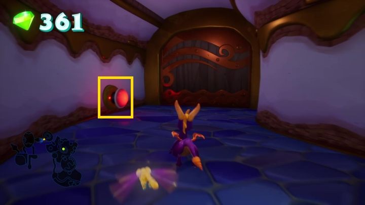 Wyjdziesz z niego na niewielki obszar, na którym znajdziesz przejścia do poziomów Słoneczne Pisaki oraz Wichrzysko - Leśny Las - Solucja Spyro 2 Riptos Rage! - Spyro Reignited Trilogy - poradnik do gry