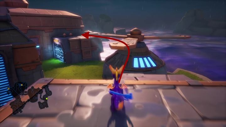 W momencie rozpoczęcia zadania będziesz znajdować się na półce skalnej - Wichrzysko - Solucja Spyro 2 Riptos Rage! - Spyro Reignited Trilogy - poradnik do gry