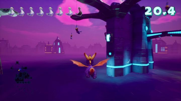 Następnie będziesz musiał skierować się w stronę bram - Miejski Szlak - Solucja Spyro 2 Riptos Rage! - Spyro Reignited Trilogy - poradnik do gry