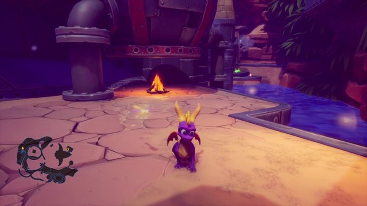 Dotrzesz do zbiornika wodnego - Zatoka Bryz - Solucja Spyro 2 Riptos Rage! - Spyro Reignited Trilogy - poradnik do gry