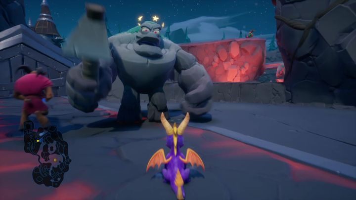 Uwaga: Zadanie to będziesz mógł wykonać tylko jeśli nauczyłeś się umiejętności bodzenia - Spękane Wzgórza - Solucja Spyro 2 Riptos Rage! - Spyro Reignited Trilogy - poradnik do gry