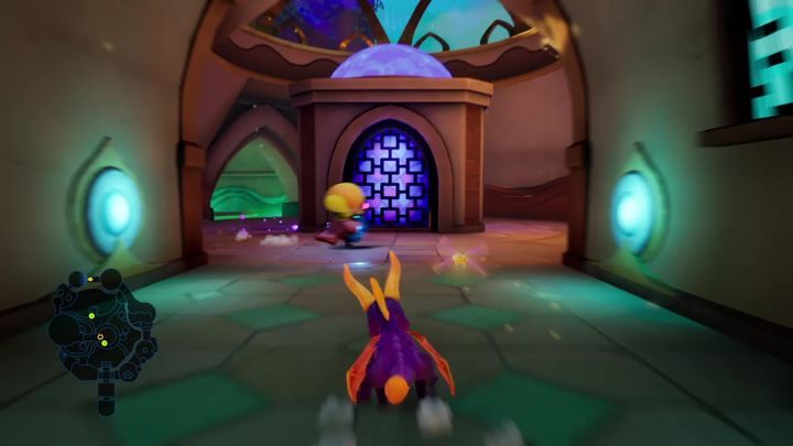 Zadanie to możesz aktywować przy bramie turboodporności - Zacieniona Oaza - Solucja Spyro 2 Riptos Rage! - Spyro Reignited Trilogy - poradnik do gry