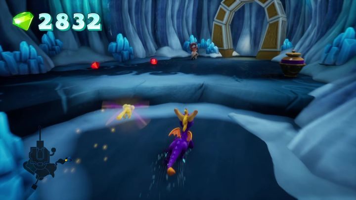 Idąc w prawo trafisz na jaskinię - Zimowa Tundra - Solucja Spyro 2 Riptos Rage! - Spyro Reignited Trilogy - poradnik do gry
