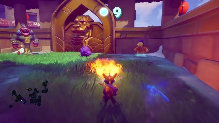 Wówczas zostaniesz przeniesiony na wyższe piętro - Świątynie w Chmurach - Solucja Spyro 2 Riptos Rage! - Spyro Reignited Trilogy - poradnik do gry