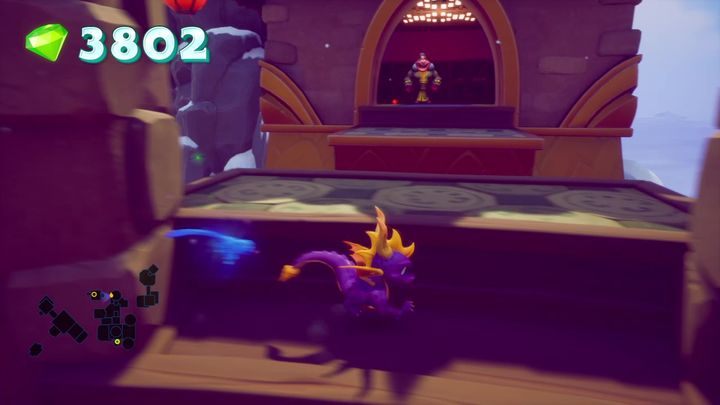 Za tą brama czeka cię analogiczna sytuacja - Świątynie w Chmurach - Solucja Spyro 2 Riptos Rage! - Spyro Reignited Trilogy - poradnik do gry