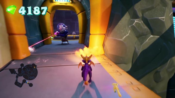 Na końcu drogi trafisz na windę - Metropolis - Solucja Spyro 2 Riptos Rage! - Spyro Reignited Trilogy - poradnik do gry