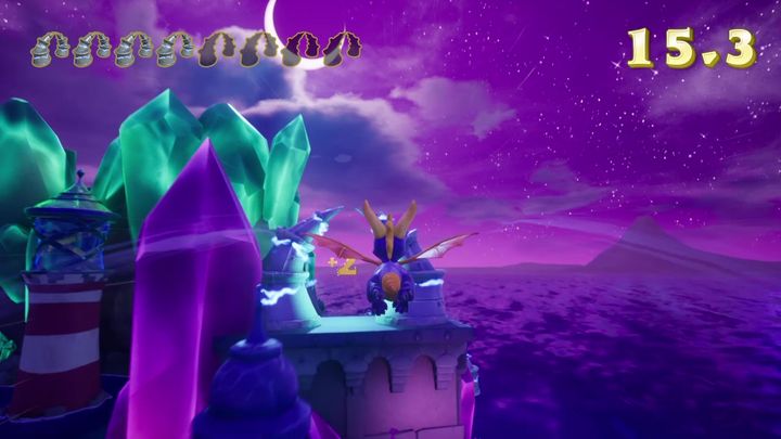 Wówczas będziesz mógł spokojnie skierować się w stronę skrzyń - Nocny Szlak - Solucja Spyro the Dragon - Spyro Reignited Trilogy - poradnik do gry