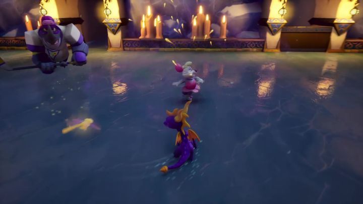 Na placu przed bramą znajdziesz działo - Jajka | Tajemnice i Sekrety w Spyro: Year Of The Dragon - Spyro Reignited Trilogy - poradnik do gry