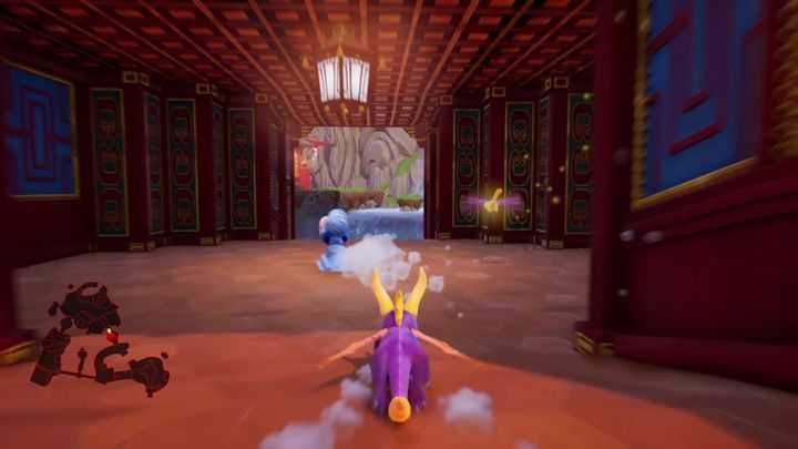 Po otwarciu mostu na mapie pojawi się złodziej - Jajka | Tajemnice i Sekrety w Spyro: Year Of The Dragon - Spyro Reignited Trilogy - poradnik do gry