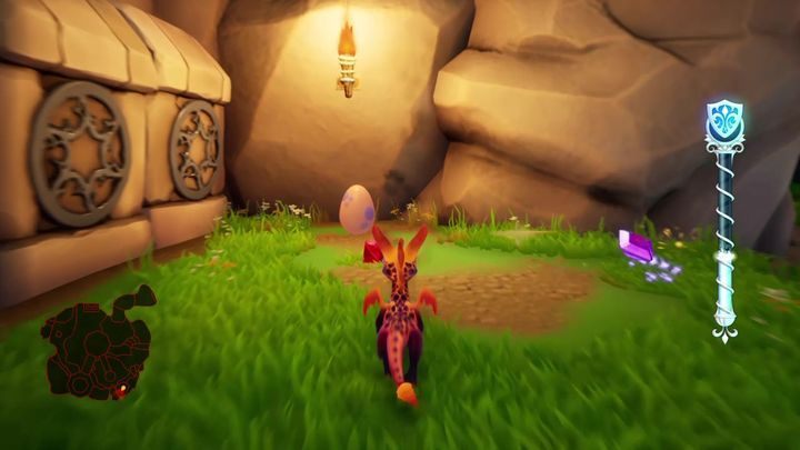 Po drugiej stronie jeziora znajdziesz bramę turboodporniści - Jajka | Tajemnice i Sekrety w Spyro: Year Of The Dragon - Spyro Reignited Trilogy - poradnik do gry