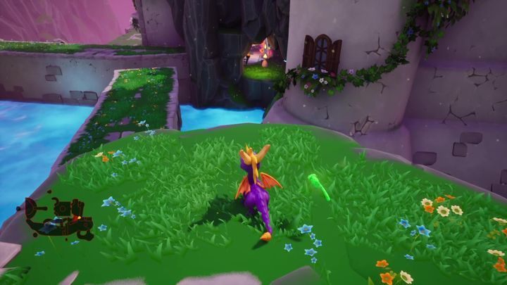 Jajo to znajdziesz przy wejściu do jaskini, którą możesz zaleźć przy platformach - Jajka | Tajemnice i Sekrety w Spyro: Year Of The Dragon - Spyro Reignited Trilogy - poradnik do gry