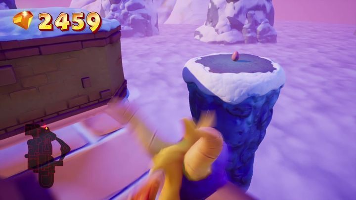 Zamroź pingwina stojącego nieopodal drugiej wieży obronnej - Jajka | Tajemnice i Sekrety w Spyro: Year Of The Dragon - Spyro Reignited Trilogy - poradnik do gry