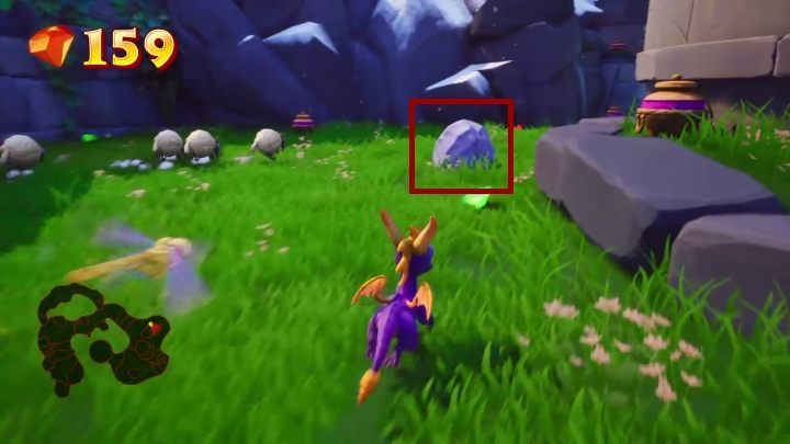 Idąc przesmykiem, od którego odchodziły stopnie prowadzące do Łowcy, trafisz na sporych rozmiarów jezioro - Wiosenna Jutrzenka - Solucja do Spyro: Year Of The Dragon - Spyro Reignited Trilogy - poradnik do gry