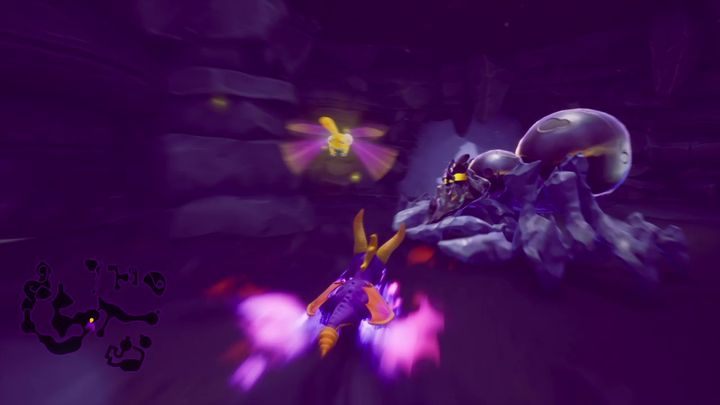 Jeśli zależy ci na zaliczeniu poziomu na 100%, to musisz także udać się do jaskini z pająkami - Górskie pieczary - Solucja Spyro the Dragon - Spyro Reignited Trilogy - poradnik do gry