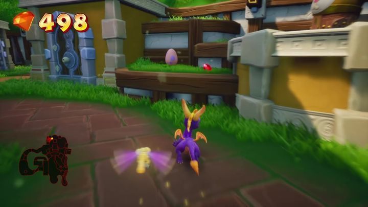 Pokonaj znajdujące się tam nosorogi - Słoneczna Rezydencja - Solucja do Spyro: Year Of The Dragon - Spyro Reignited Trilogy - poradnik do gry