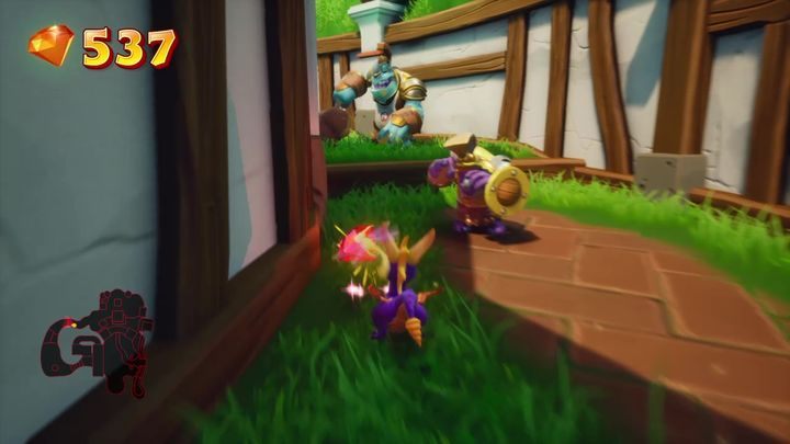 Gdy wrócisz do wioski, skieruj się w kierunku platform - Słoneczna Rezydencja - Solucja do Spyro: Year Of The Dragon - Spyro Reignited Trilogy - poradnik do gry