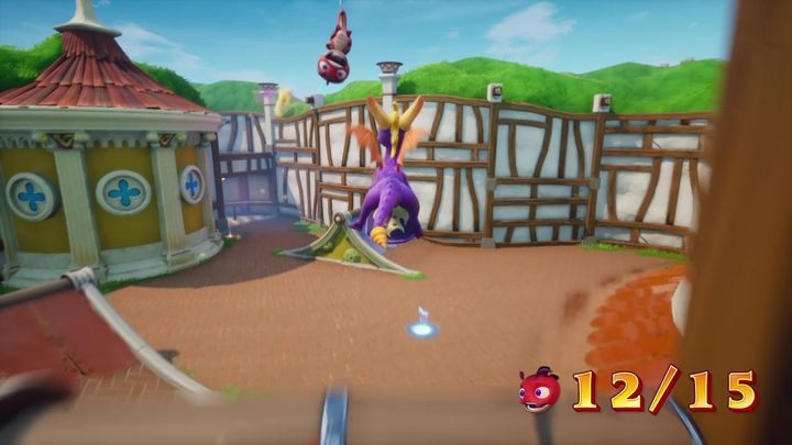 W pierwszym wyzwaniu nie masz żadnych ograniczeń - Słoneczna Rezydencja - Solucja do Spyro: Year Of The Dragon - Spyro Reignited Trilogy - poradnik do gry
